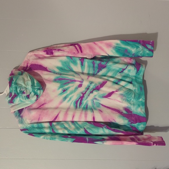 Be Kind Tie Dye Hoodie, Large - Picture 2 of 5